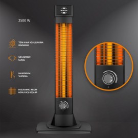 گەرمکەرەوەی دەستی 2500 وات