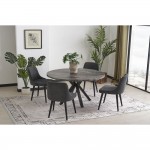 مێزی بازنەیی 125 سم - کۆزمۆس+ڕەش