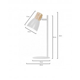 چرای سەر مێزی کانزایی بە دار