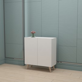 دۆڵابی پێڵاو 76*35*85 سم - سپی