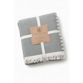 کەڤەری سێ چین قوماشی موسلین 230*240 سم