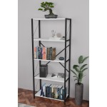 کتێبخانەی 5 ڕەفە 180 سم؛ سپی