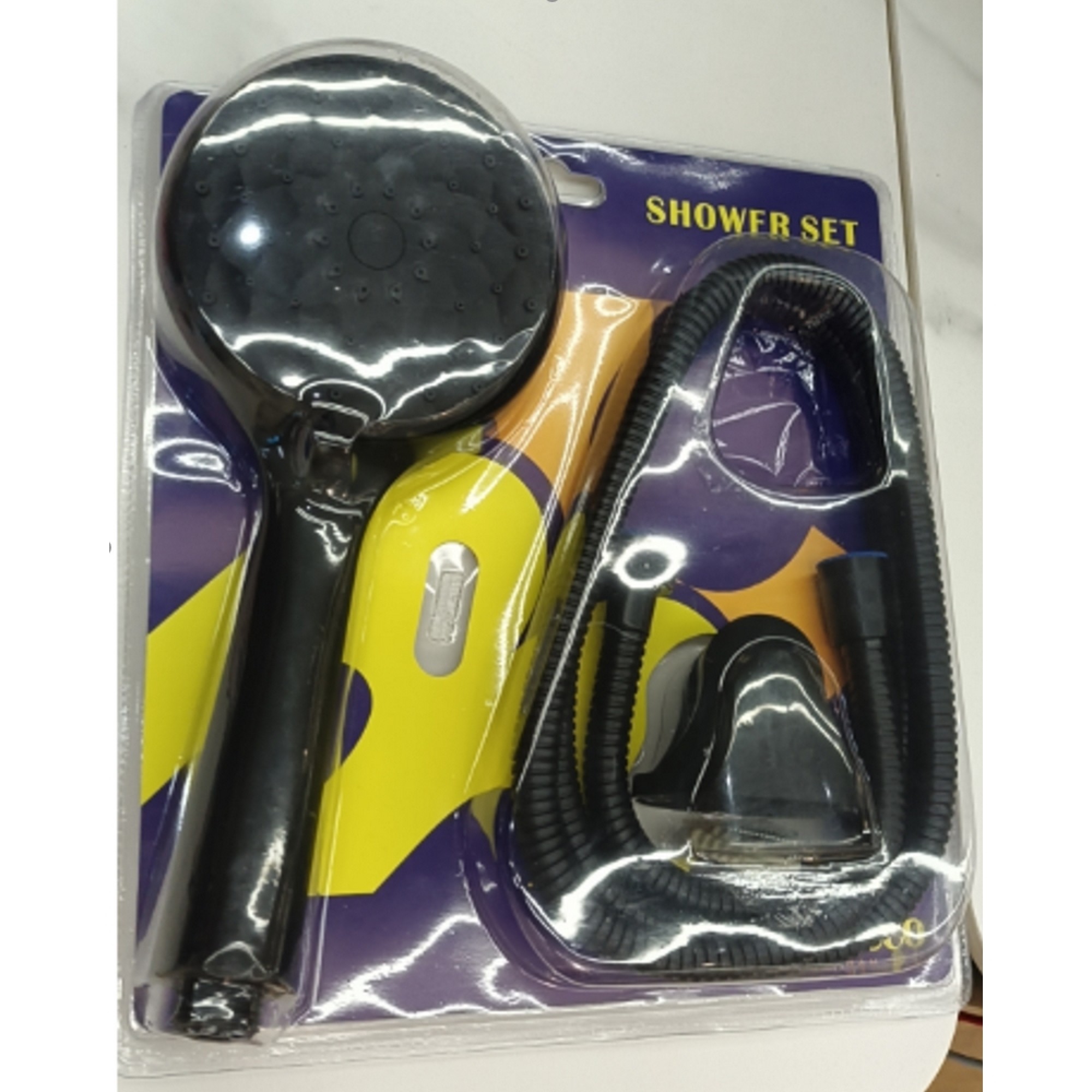 سێتی سەری دوش کارایی ڕەش 1.5 مەتر