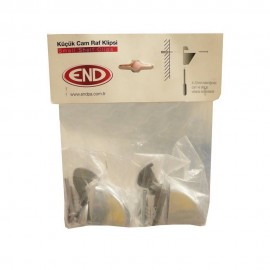 رەفی شووشەی بچووک وداری کلێپسی ​نیکل