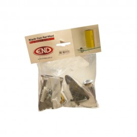 رەفی شووشەی گەورە وداری کلێپسی رەنگی ​ساتین