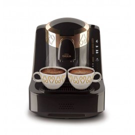 مەکینەی دروستکردنی قاوەی تورکی جۆری ئۆکا - ڕەش و زێرین