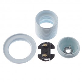 سۆکێتی نیو دیشی بازنەیی سپیی (٢٢٠ ڤۆڵت-ماکسیمەم ٦٠ وات) (E27)