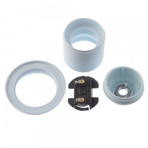 سۆکێتی نیو دیشی بازنەیی سپیی (٢٢٠ ڤۆڵت-ماکسیمەم ٦٠ وات) (E27)