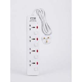 وایەری درێژکەرەوەی کارەبایی 4 خانەیی 5 مەتر - ET-914-