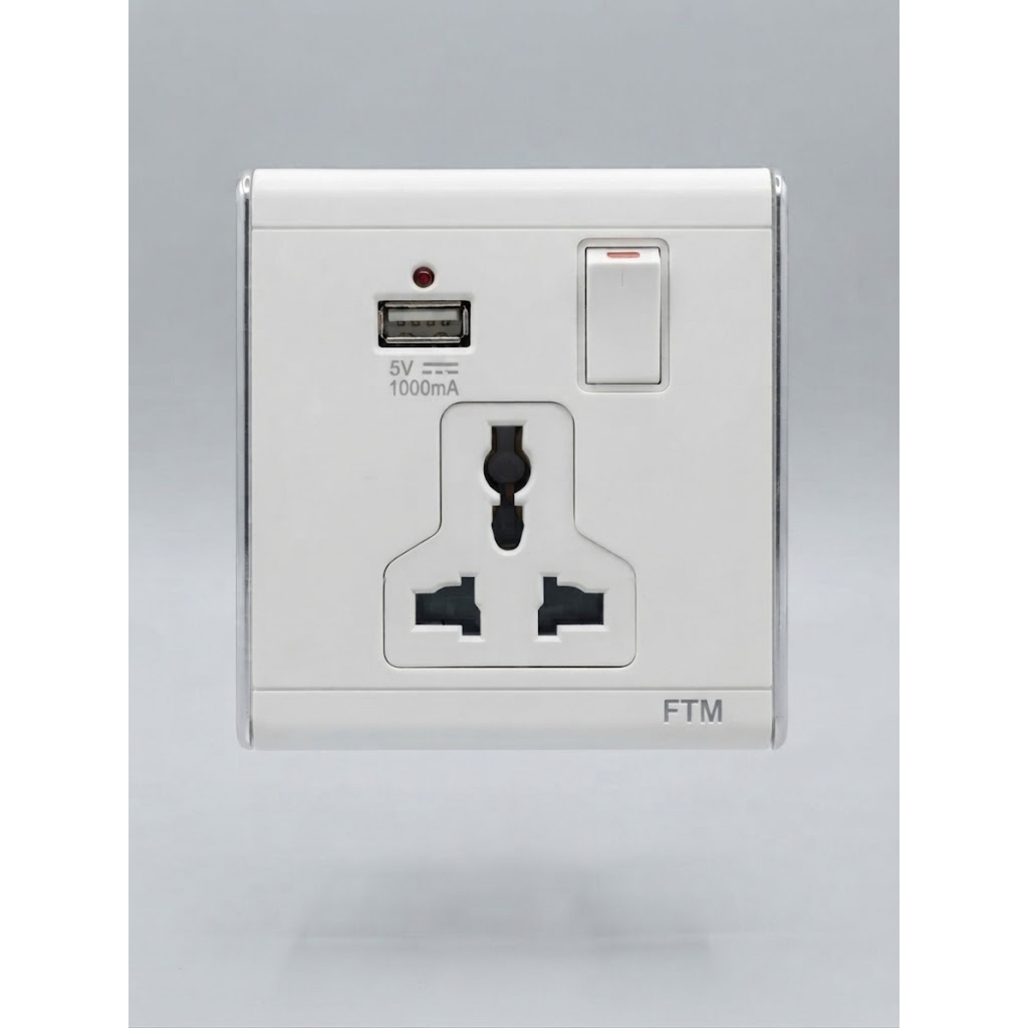 پلاکی دیواری مۆدێلی دەرچەی USB بۆ شەحنکردنەوە - 30114