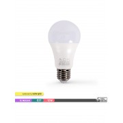 گڵۆپی لێدی A60 جەستەی پلاستیک 12 واط E27 ڕووناکی زەرد 3000K - BA13-01220