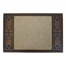 بەرپێی بەردەرگای (Pvc)ی کۆشکی تۆپکاپی بڕۆنزی (٤٥*٧٠ سم)