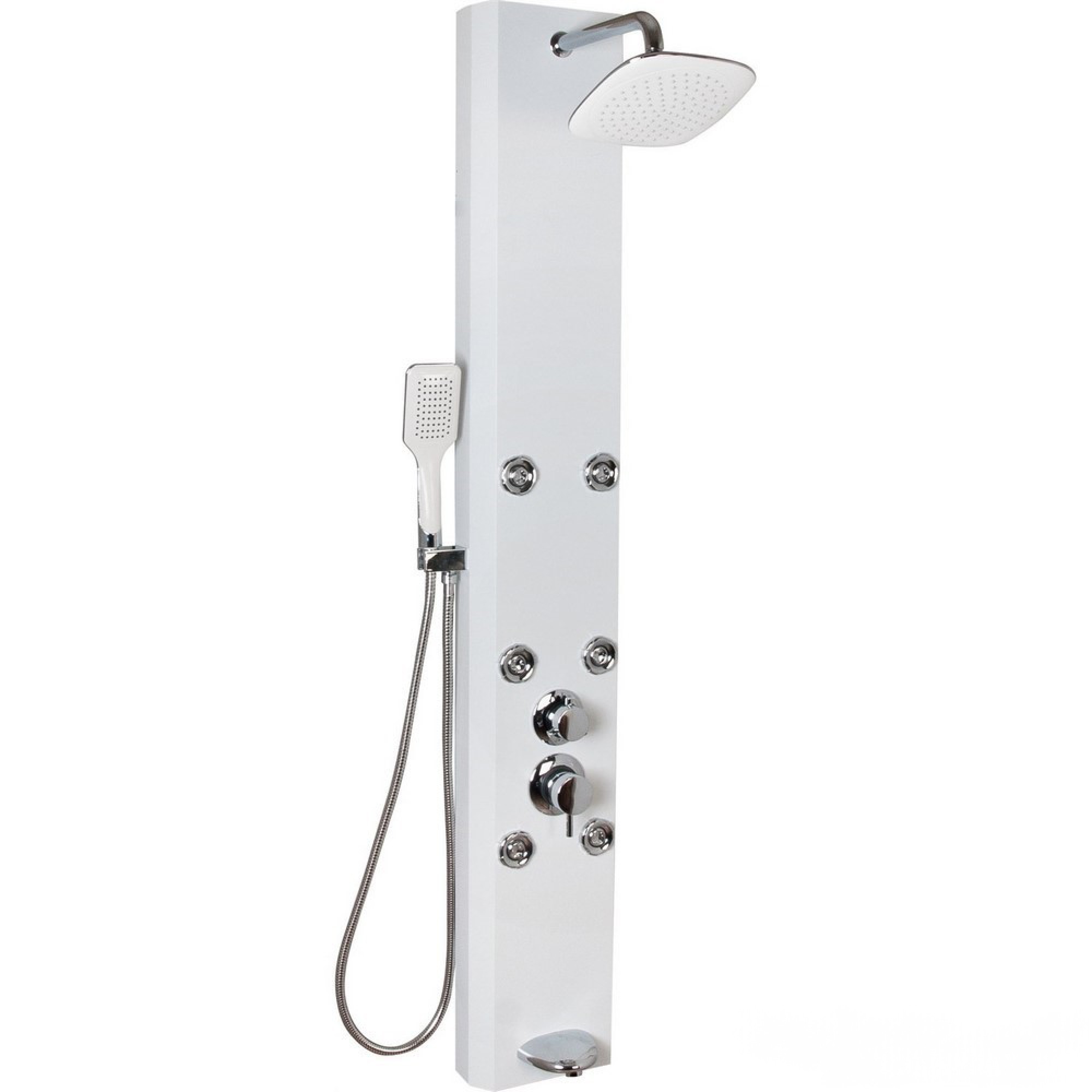 سیستەمی دوش-کۆمپۆزیتی سپی Hıdromasaj