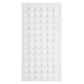 قوماشی لبای سپیی (15مم) (٧٢ دانە)