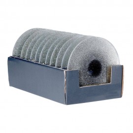 قاپی بریقەداری زیویی (١٥ سم)