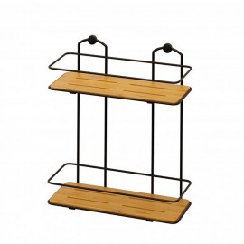 ڕەفەی گەرماوی تەختەی ڕەشی ٢ قات