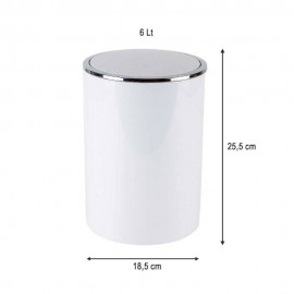 سەتڵی خۆڵی ٦ لیتر سپی Prımanova Lenox