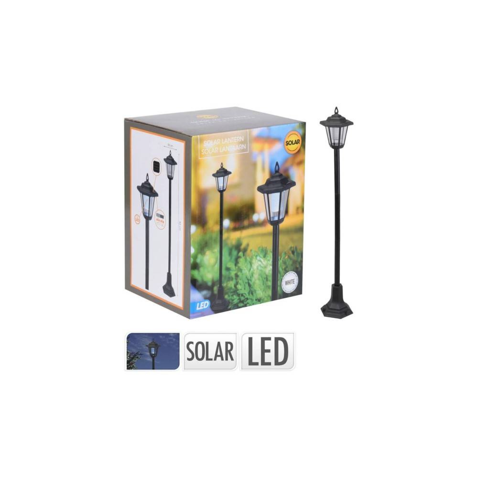 فانۆسی تیشکی خۆر گلوپی سپوت 18 * 18 * 90 سم