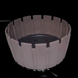 گوڵدانی ئاکاسیا ئاراجمان 33 ڕەنگی قاوەیی شیری