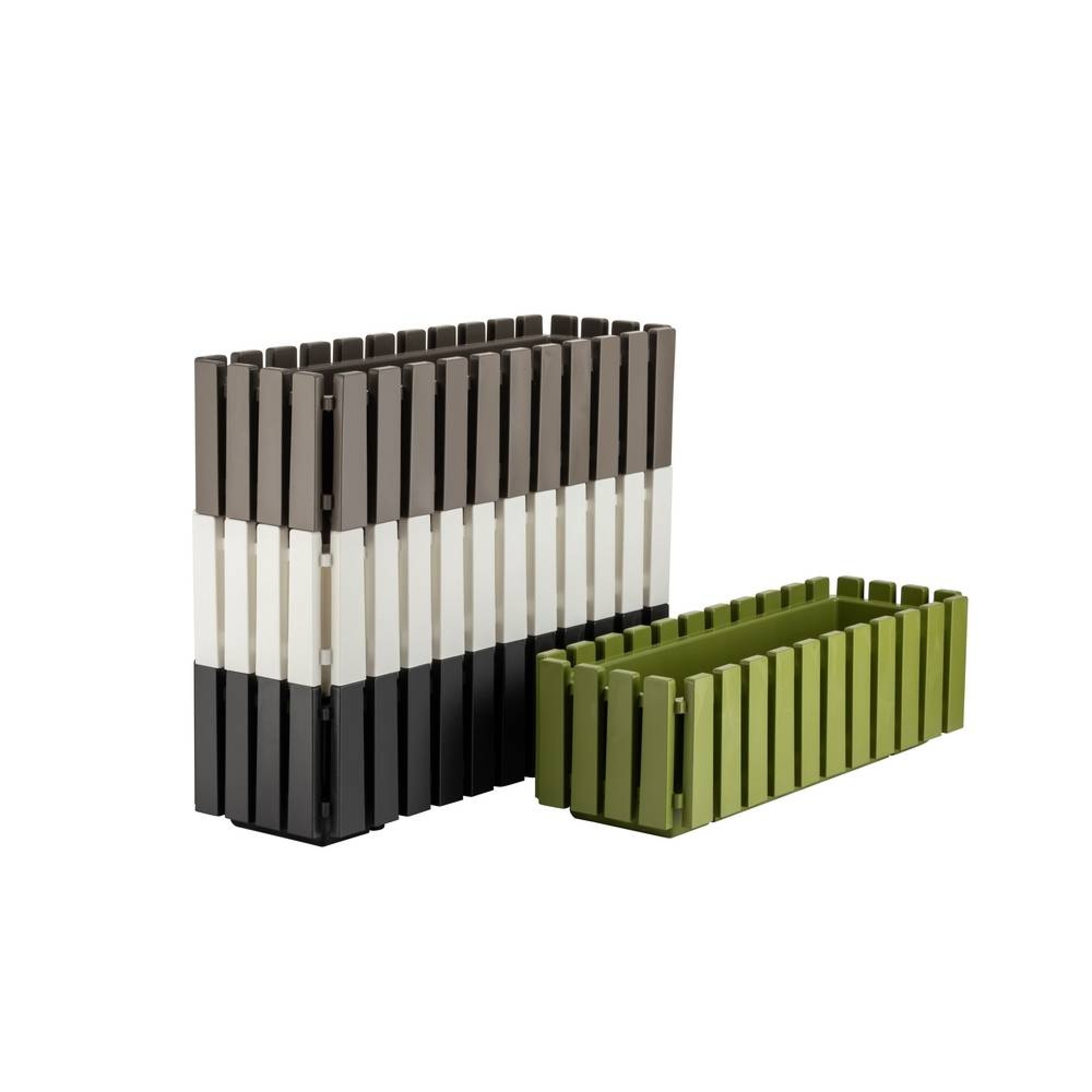 گوڵدانی باڵکۆنی بە پەرژینی ئاکاسیا 80 ڕەنگی قاوەیی شیری