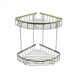 ڕەفەی ئیسفەنجی زێرین 2 قات 22*22 سم