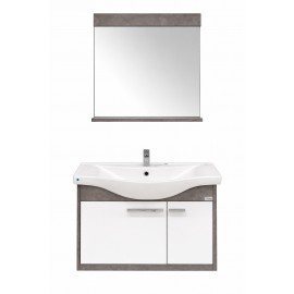 سێتی دۆلابی حەمامی جۆری لایف ٦٠ سم ; زیویی ڕێترۆ