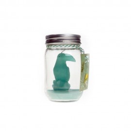 مۆمی بۆندار لە کۆپی شووشەدا