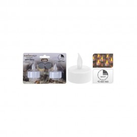 سێتی مۆمی بچووک لەگەڵ لید (٢ پارچە)