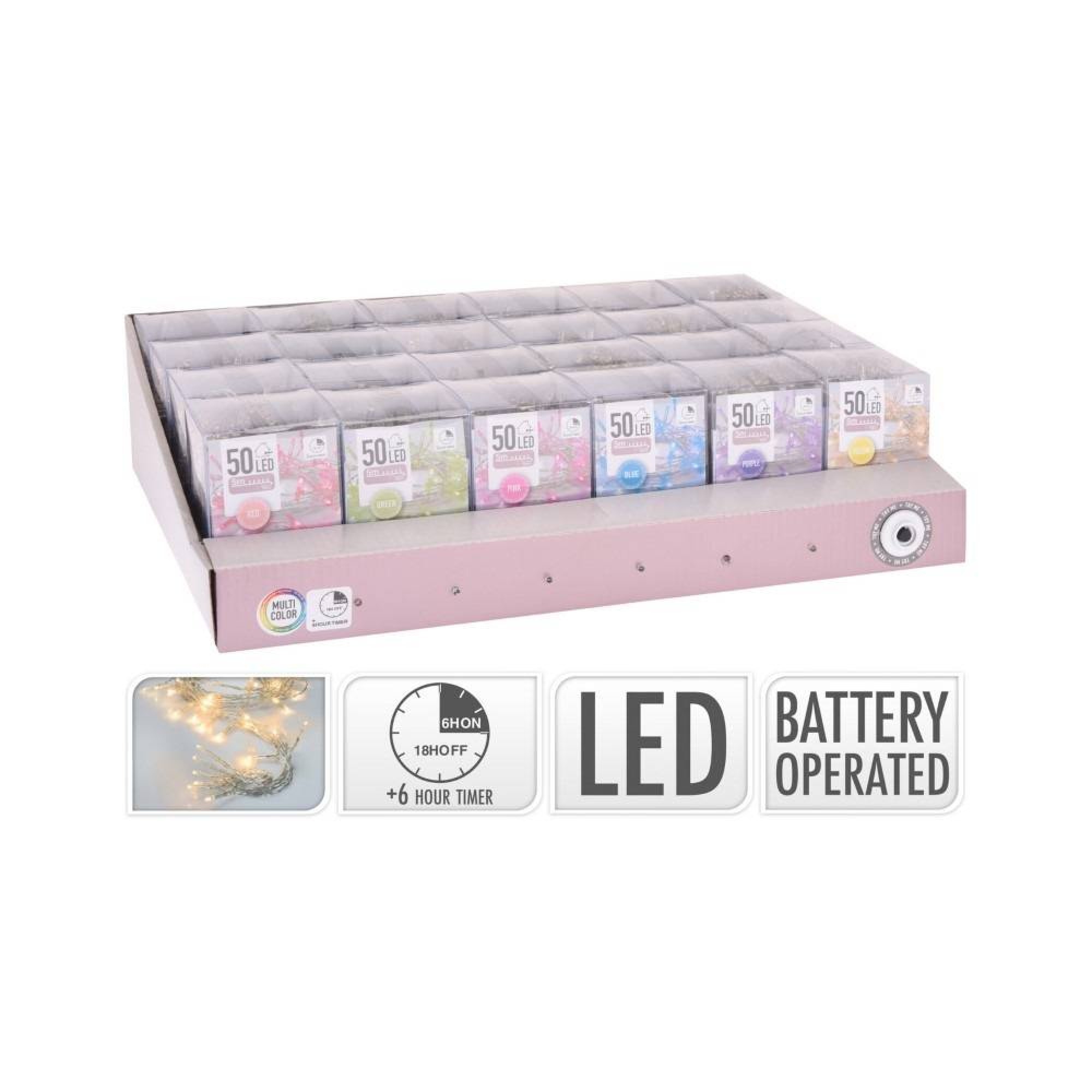 گڵۆپی لیدی (٥٠ دانە) ڕازاندنەوە (٦ پارچە)