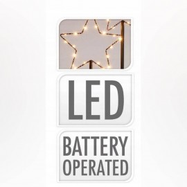 ئەستێرەی ٣٠ لیدداری سپیی گەرمی (٤٠ سم)