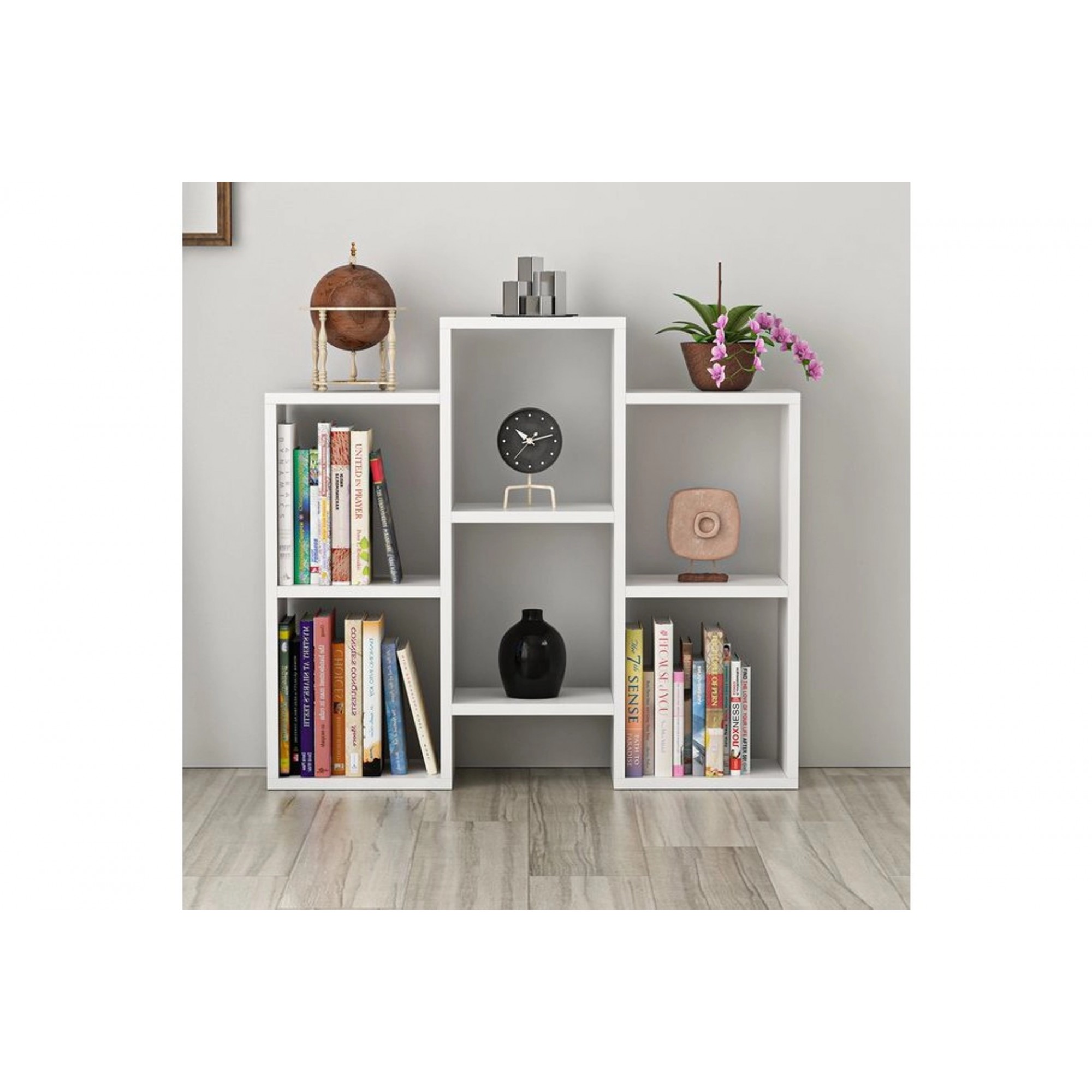 ڕەفەی کتێب جۆری فلیت 85 سم - سپی