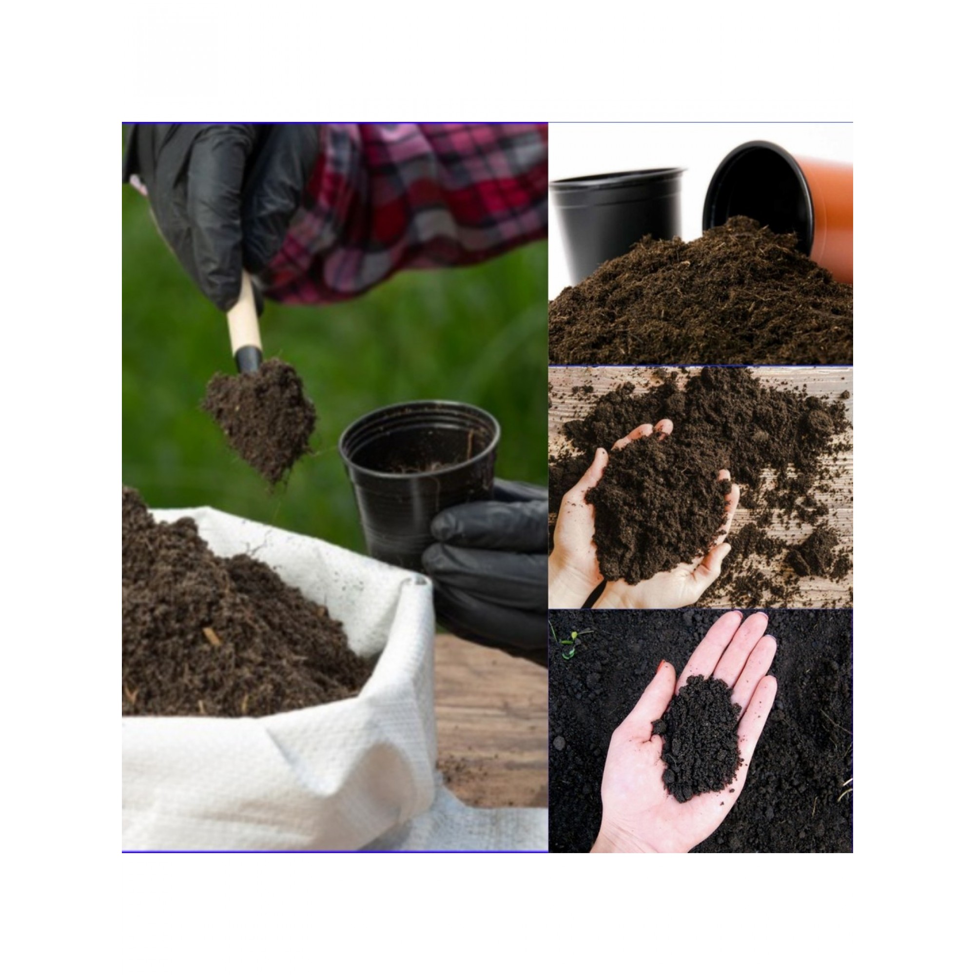 خۆڵ و پەینی ڕووەک (پیتمۆس) قەبارە 70 لیتر