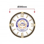 کاتژمێری دیواری گالاکسی پریمیۆم دیکۆراتی بازنەی 39.5 سم