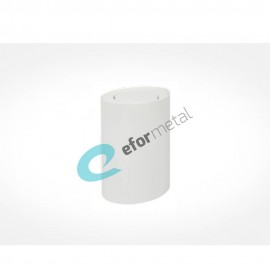 سەتڵی خۆڵی هێلکەیی گەڵڤەنایزکراوی سپی (٣٨ لیتر)