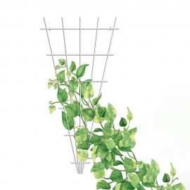 قەفەزی هەڵگەڕانی ڕووەکی سێگۆشەی سپیی Gardener