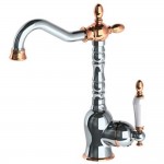 خەڵاتەی دەستشۆری یەک پارچەی کلاسیکی کرۆم-ڕۆز گۆڵد