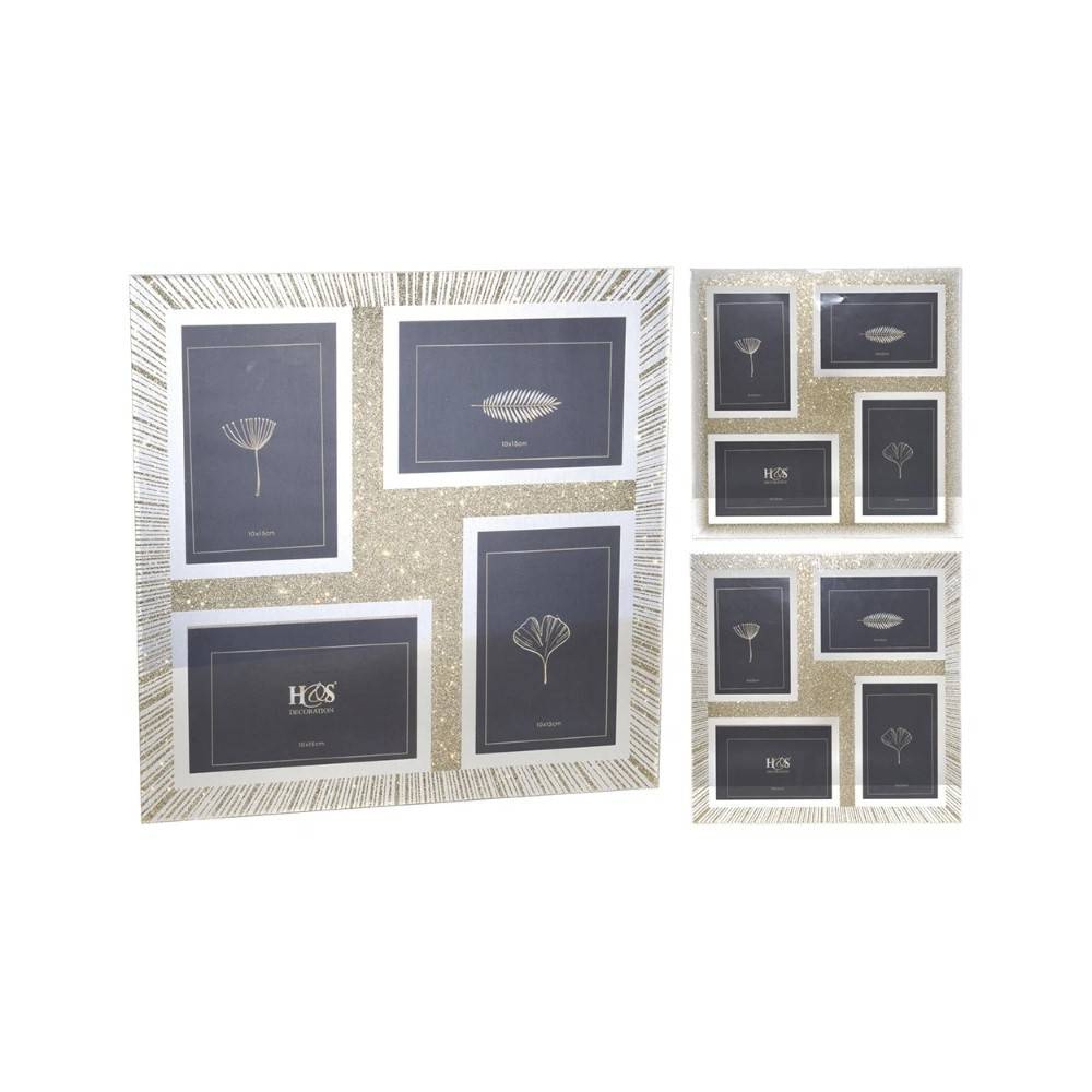 چوارچێوەی وێنەی شووشە ١٠*١٥سم ٢ شێوە