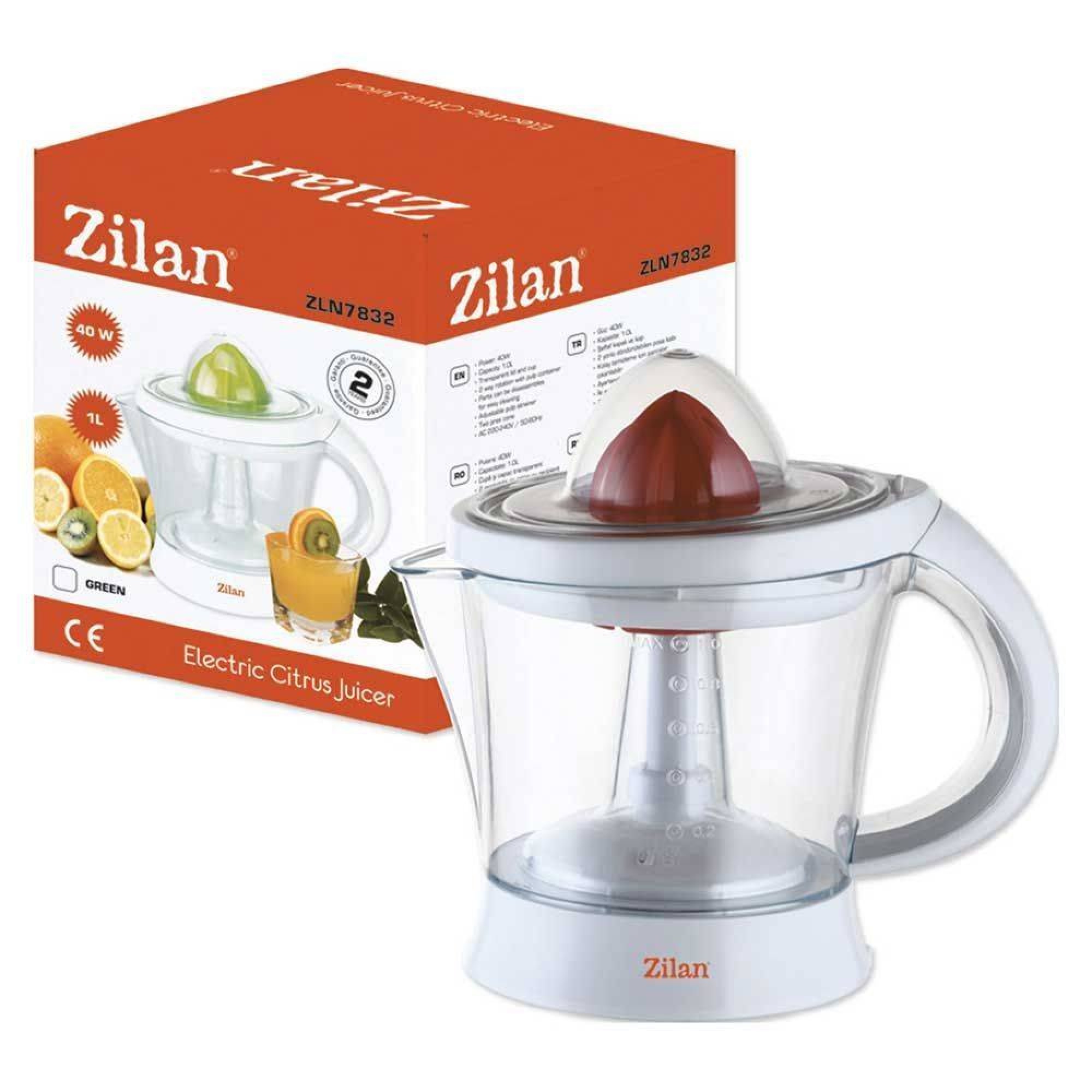 گوشەری ئاوی لیمۆ و پرتەقاڵ - سوور