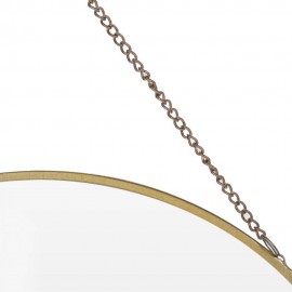 ئاوێنەی شێوە بازنەیی بە زنجیرەوە