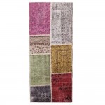 فەرشی کاری پینە پینەی ڕەنگاوڕەنگی (٨٠*١٥٠)ی Lıvıadora