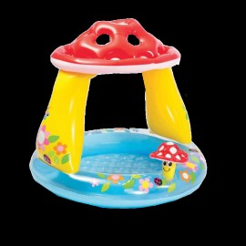 مەلەوانگەی منداڵانی ئینتێکس بە دیزاینی قارچک بۆ منداڵانی تەمەن 1 - 3 ساڵ 102 * 89 سم