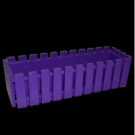 گوڵدانی بە پەرژینی باڵکۆنی ئاکاسیا 60 ڕەنگی مۆر