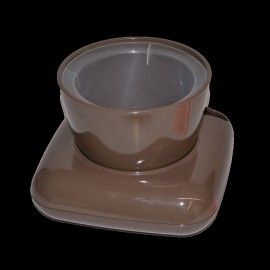 گوڵدانی گالا ڕەنگی قاوەیی