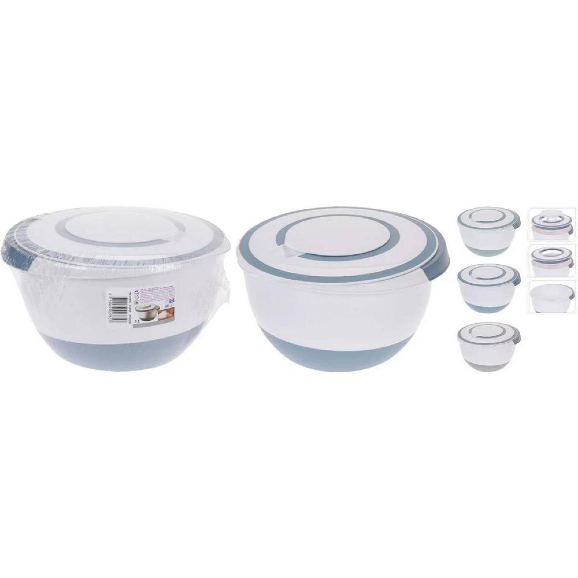 قاپی شەفاف ٥ليتر ٣ پارچە