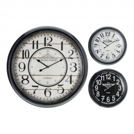 کاتژمێری دیواری چوارچێوەی کانزایی ٦٣سم ٣ پارچە