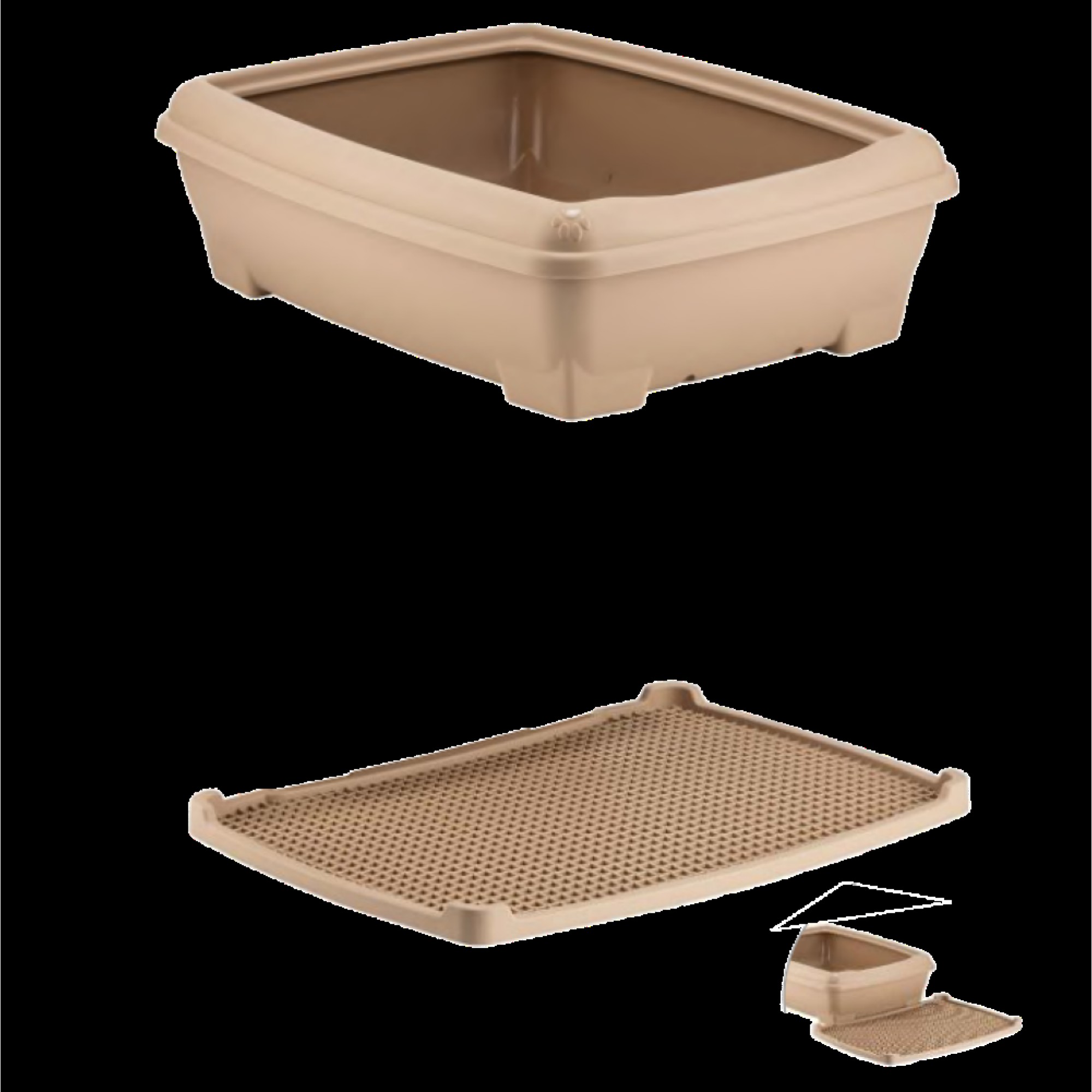 ئاودەستی پشیلە ڕیلاکس - نیوە داخراوە