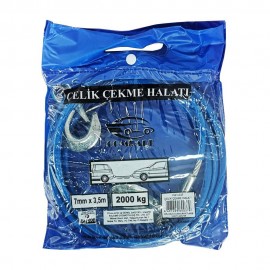 حەبلی پۆڵای شت ڕاکیشانی (٧مم*٣.٥ م) (٢ تۆن)