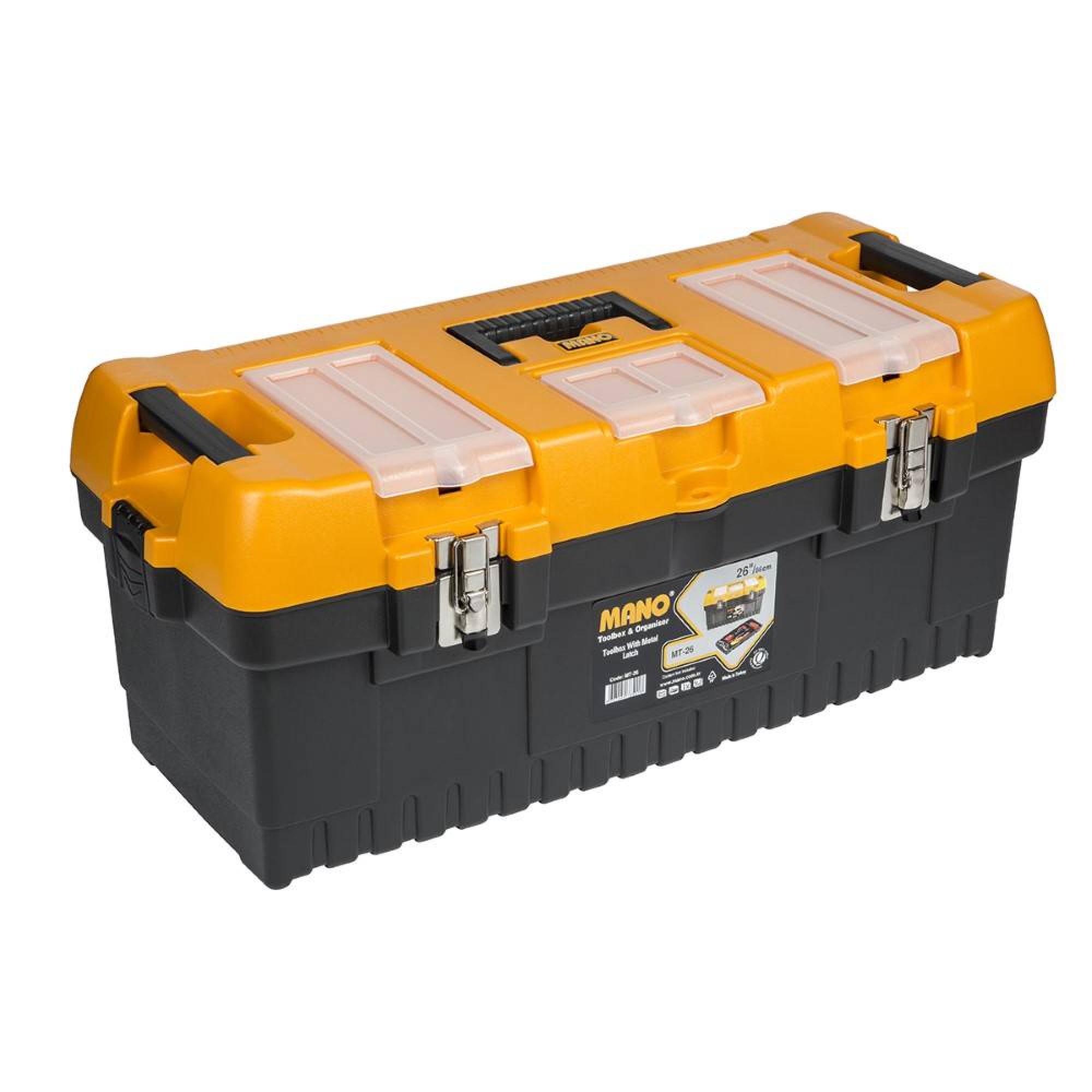 جانتای ئامێرەکان بە قوفڵی کانزایی 26 ئینج