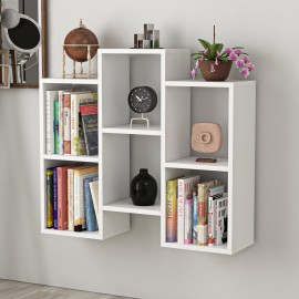 ڕەفەی کتێب جۆری فلیت - سپی ئەنتیکی