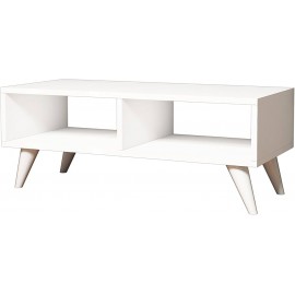 مێزی تەلەفزیۆن جۆری مانۆلیا 90 سم - سپی